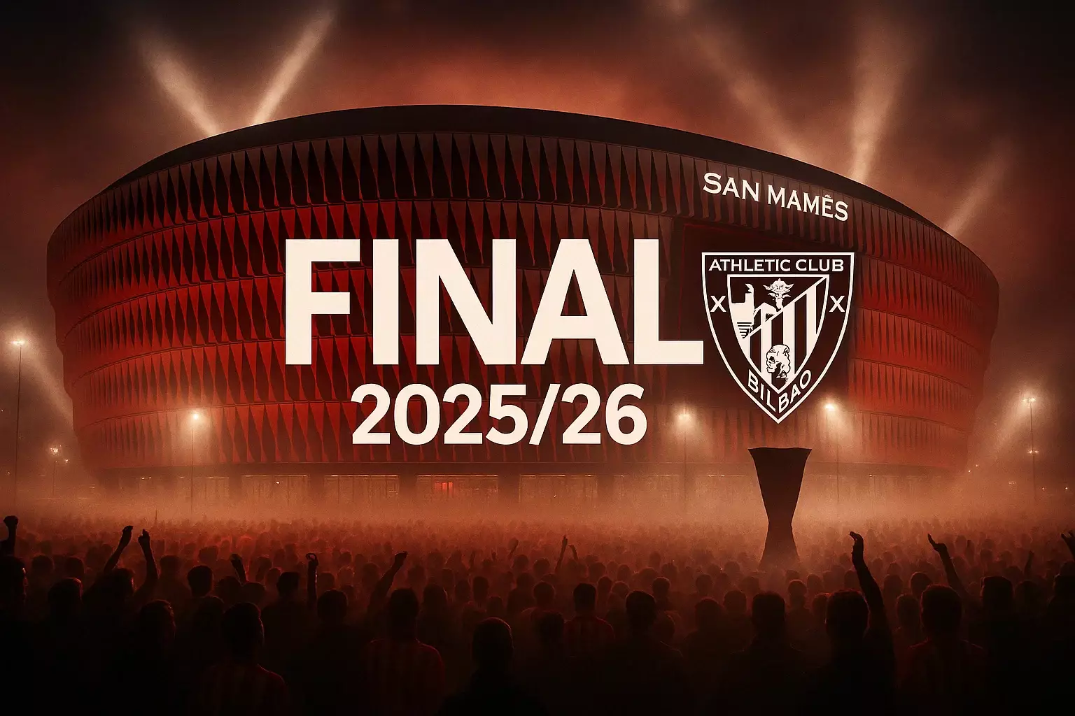 San Mamés estadio Athletic Club sede final Europa League 2025/26 con ventaja psicológica y ambiental única para el equipo vasco